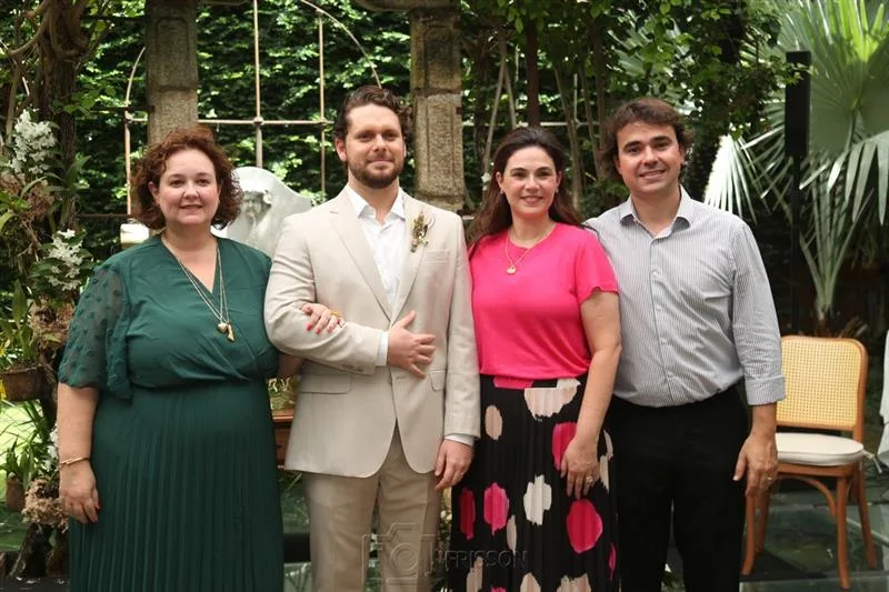 Camila, Victor, Mariana e Max Perlingeiro