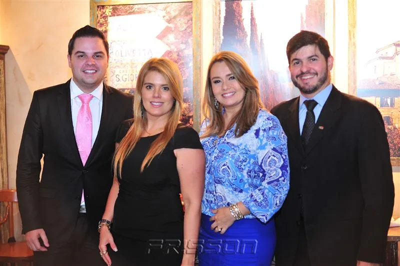 Edson Portela, Letícia Studart, Darlene Braga e Daniel Aragão