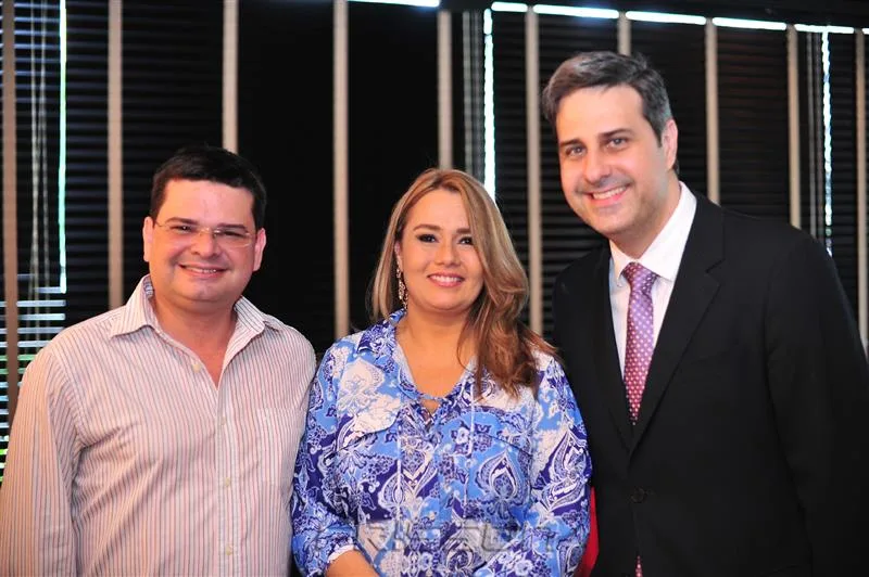 Fernando André, Darlene Braga e Erinaldo Dantas
