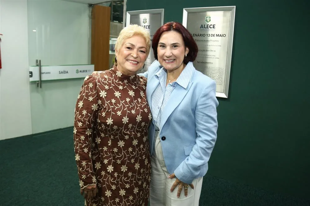 Aglais Lima e Emilia Pessoa