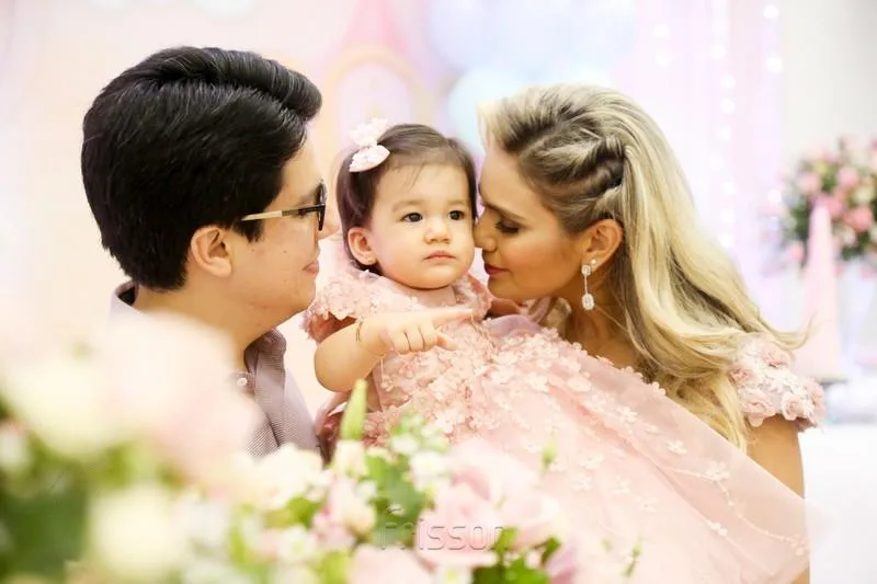 Andrei, Marina e Aline Aguiar