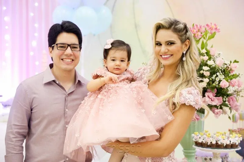 Andrei, Marina e Aline Aguiar