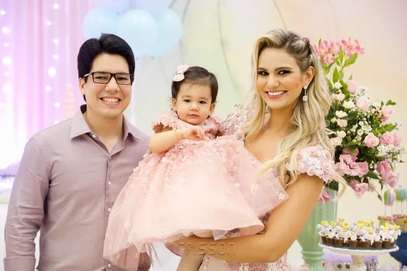 Andrei, Marina e Aline Aguiar