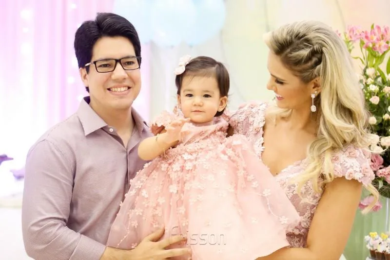 Andrei, Marina e Aline Aguiar
