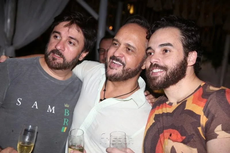 Adriano Queiroz, Evandro Melo e Marcus Vinicius