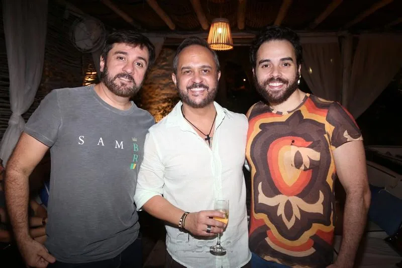 Adriano Queiroz, Evandro Melo e Marcus Vinicius