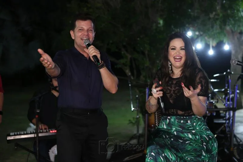 Gustavo Serpa e Aline Jordão