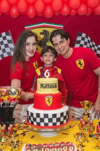 Renata, Matheus e Marcelo Pinheiro