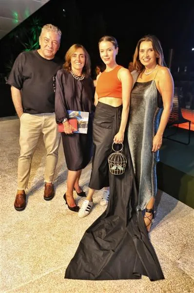 Cláudio Silveira, Patrícia Carta, Paulinha Sampaio e Márcia Travessoni