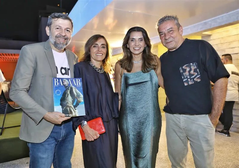 Élcio Batista. Patrícia Carta, Márcia Travessoni e Cláudio Silveira