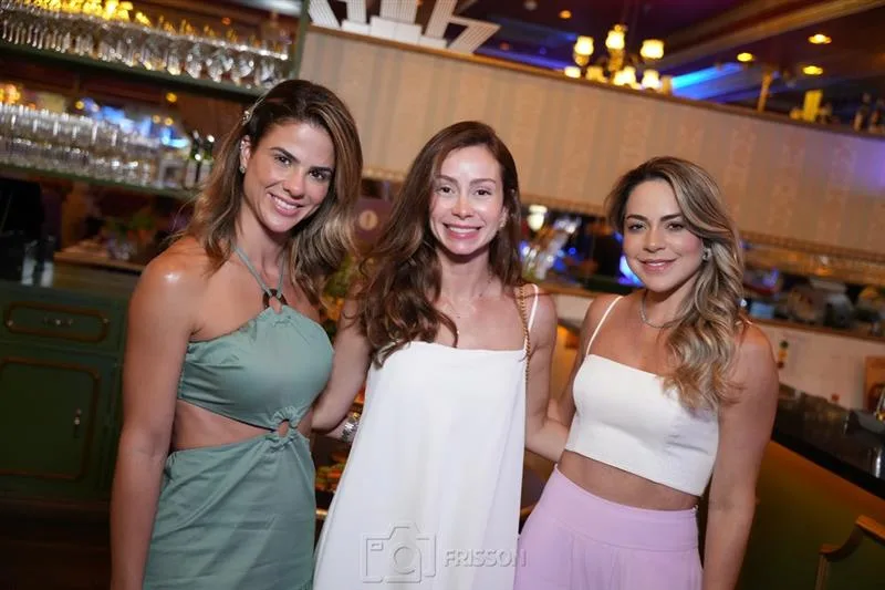 Juliana Roma, Maryna Borges e Jamille Cruz