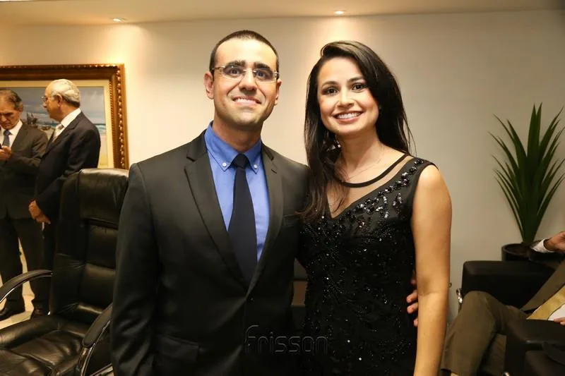André Luis e Rafaele Siqueira