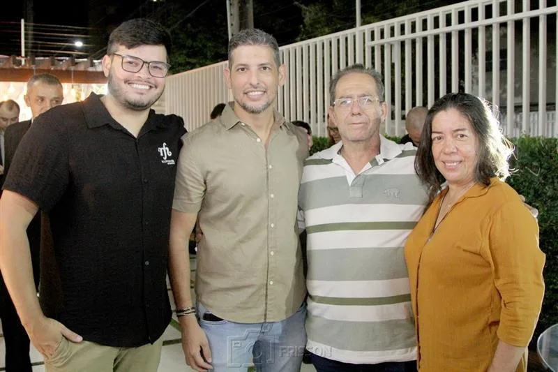 Felipe Brilhante, Rilson Fontinelle, Josue e Deliene Figueiredo