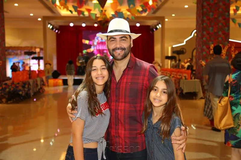 Larissa Guimaraes, Felipão e Lis Guimaraes