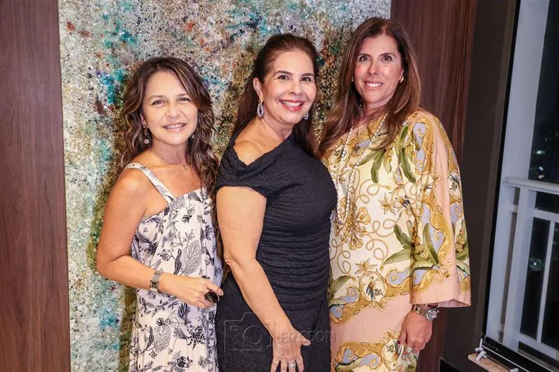 Ana Carla Colares, Gena Campos e Nara Accioly