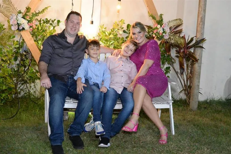 Mel e Eduardo Marzagão, Gabriel e Eduardo