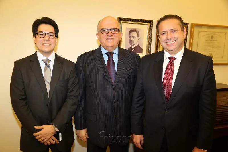 Andrei Aguiar, Fernando Ximenes e Domingos Filho