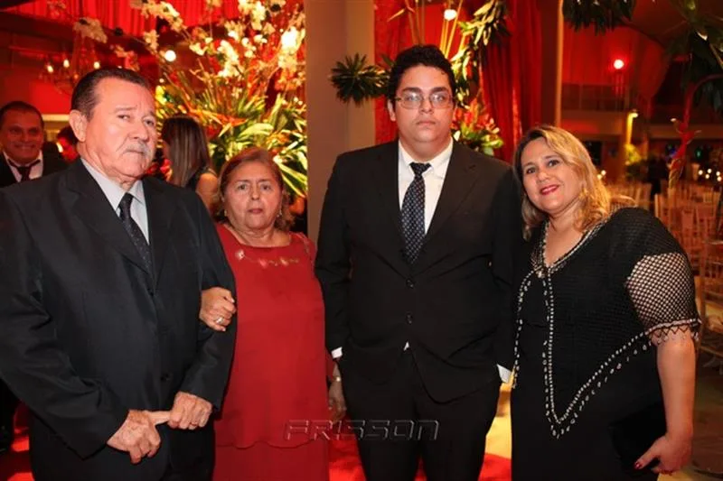 Afrânio, Fátima Costa Lima, Felipe e Zuleide Apoliano