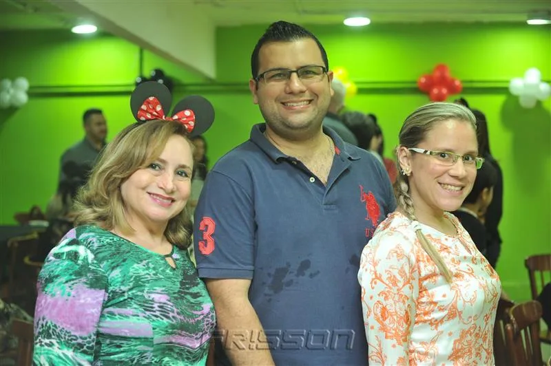 Aurenir Coelho, Bruno Melo e Elaine Coelho