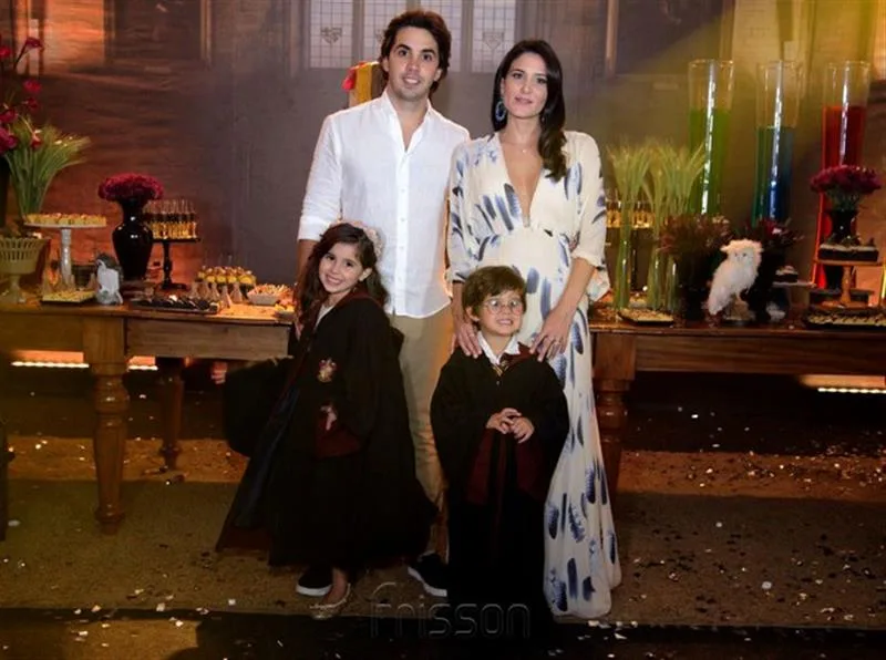 Netinho Bayde, Aline Pinho, Liz e Antonio Bayde
