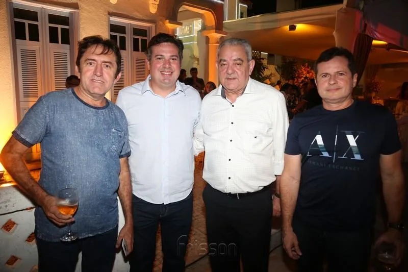 Adail Junior, Samuel Dias, Adail Fontenele e Marcos André Borges