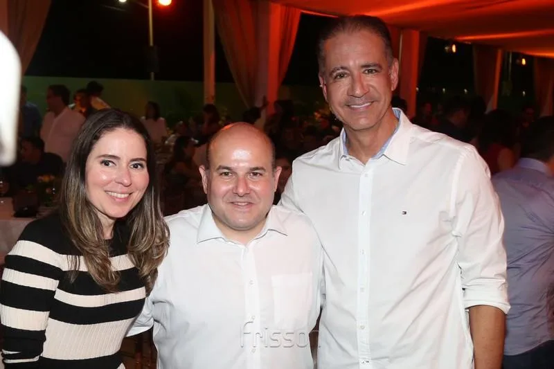 Águeda Muniz, Roberto Cláudio e Régis Medeiros