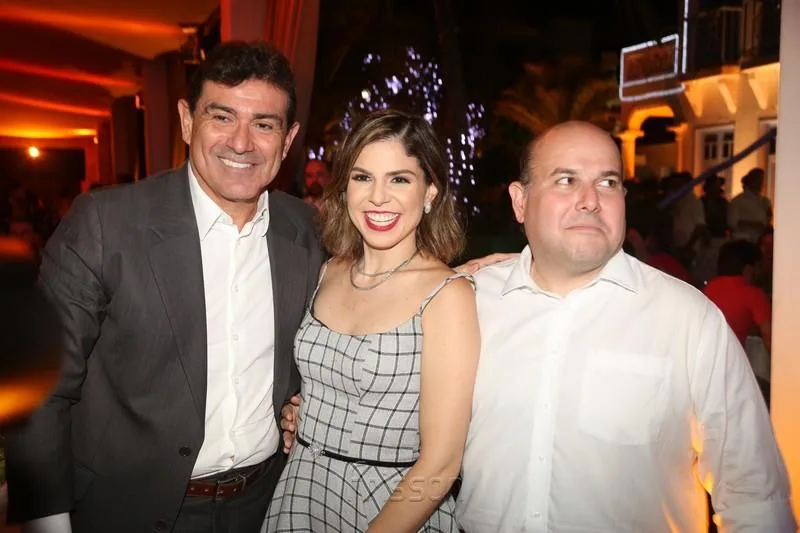 Alexandre Pereira, Carol e Roberto Cláudio