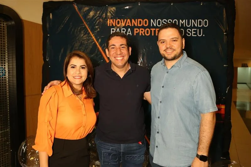 Andrea Cirino, Mabyael Barros e Murilo Cirino