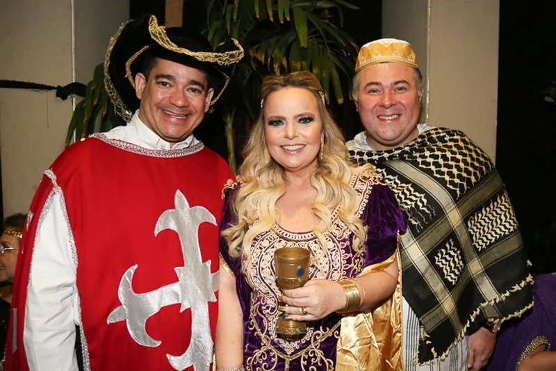 Alexandre Pitta, Daniela Bastos e Andre Monte