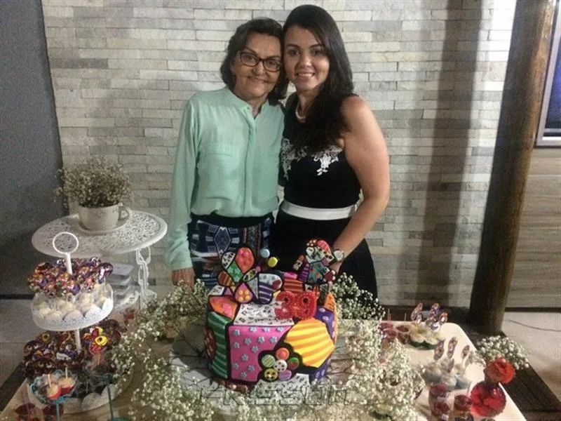 Jamile Castro e Angelita Oliveira