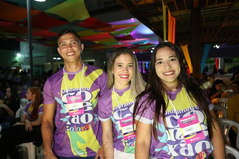 Carlos Felipe, Leticia Barroso e Elaine Sousa