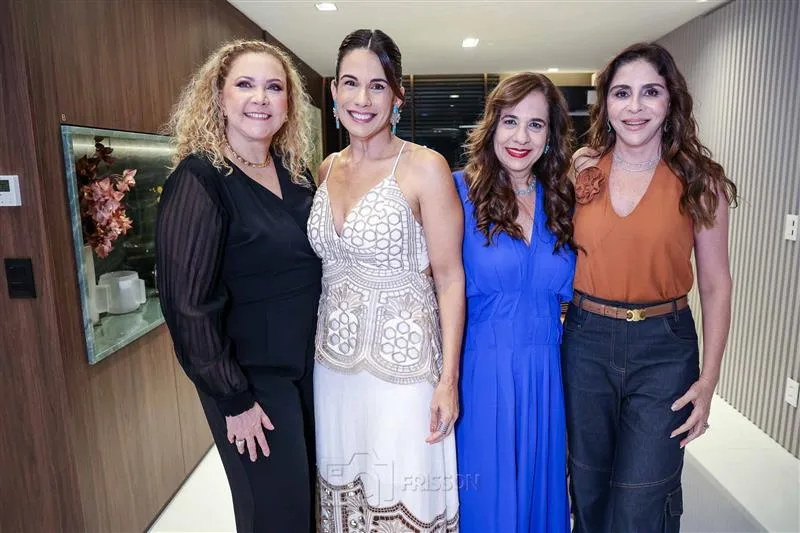 Andrea Delfino, Ana Virginia Martins, Martinha Assunção e Cristiane Faria