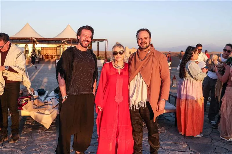 Rafael Xerez, Rosângela Dias e Carlos José PInheiro