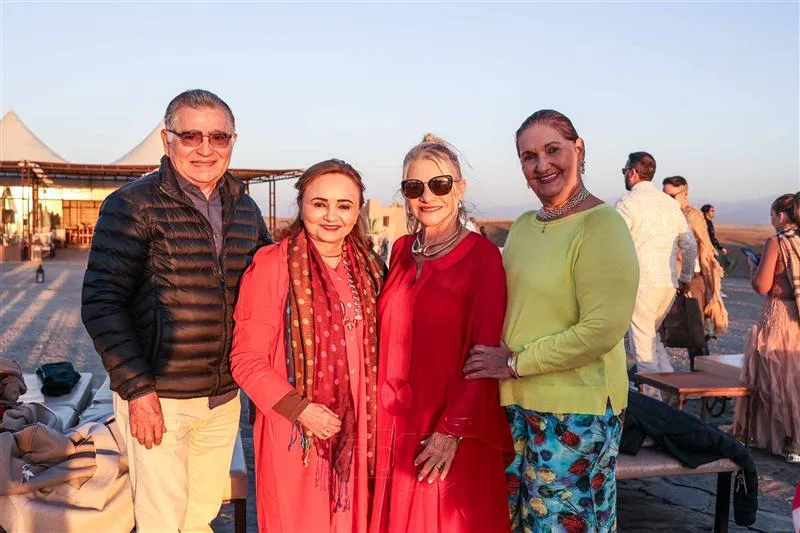 Suetônio Mota, Eliane Novaes, Rosãngela Dias e Luzimeire Jordão