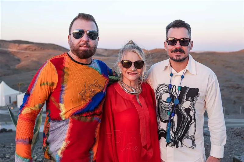 César Lima, Rosângela Dias e Miguel Filho