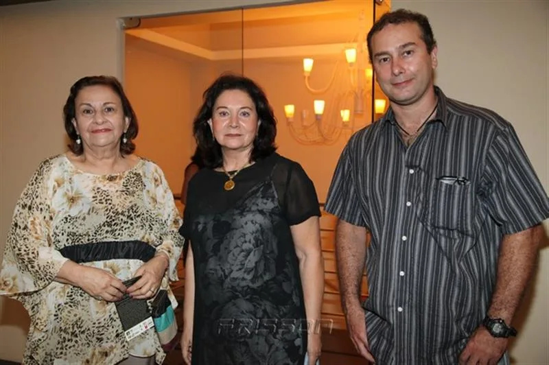 Ana Maria Aquino, Nancy Abifadel e Marcos Nóbrega