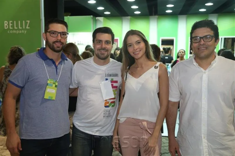 Arthur Sleimann, Ricardo Rocha, Marilia Melo e Henrique Mapurunga