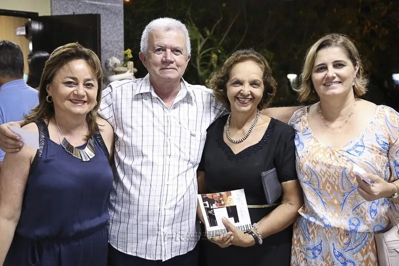 Celina e José Macedo, Nilva Probo e Vera Carvalho