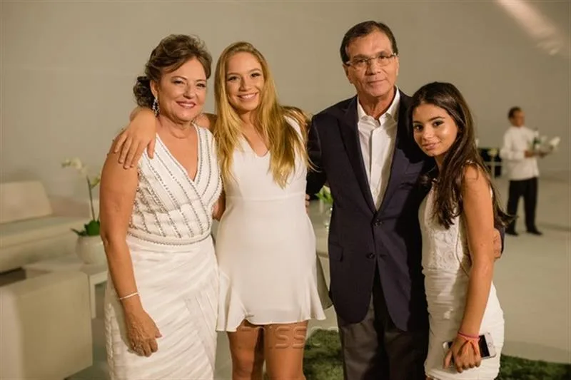 Ana, Letícia e Beto Studart