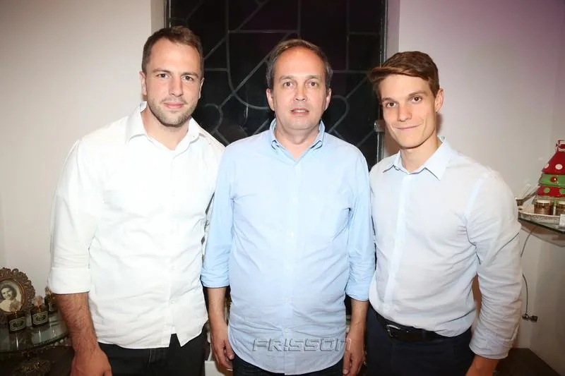Augusto Hograefe, Adelino Gonçalves e Gabriel Ramos