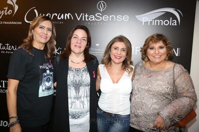 Débora Moreira, Renata Ashcar, Andréa Albuquerque e Socorro Trindade