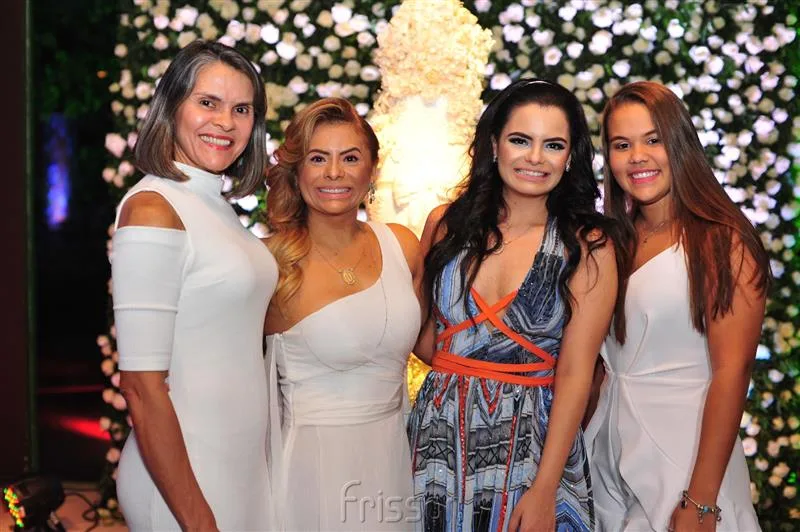 Adilha Maia, Auzenir e Raiane Uchoa e Julhia Maia