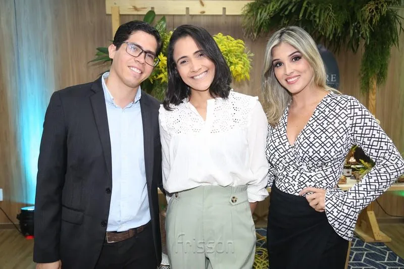 Allan Rodrigues, Isabela Oliveira e Mariana Gurgel