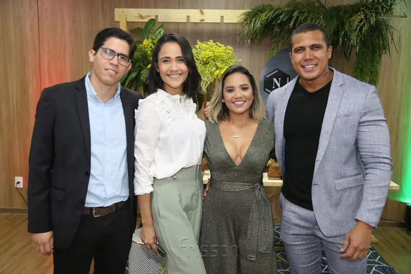 Allan Rodrigues, Isabela Oliveira, Mayara Clemente e Philipe Oliveira