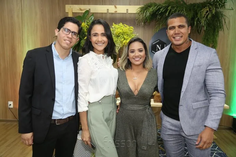 Allan Rodrigues, Isabela Oliveira, Mayara Clemente e Philipe Oliveira