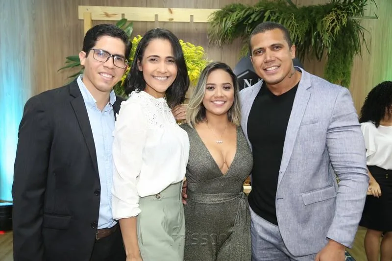 Allan Rodrigues, Isabela Oliveira, Mayara Clemente e Philipe Oliveira