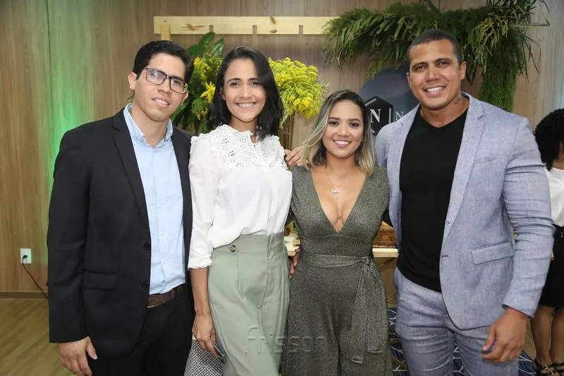 Allan Rodrigues, Isabela Oliveira, Mayara Clemente e Philipe Oliveira