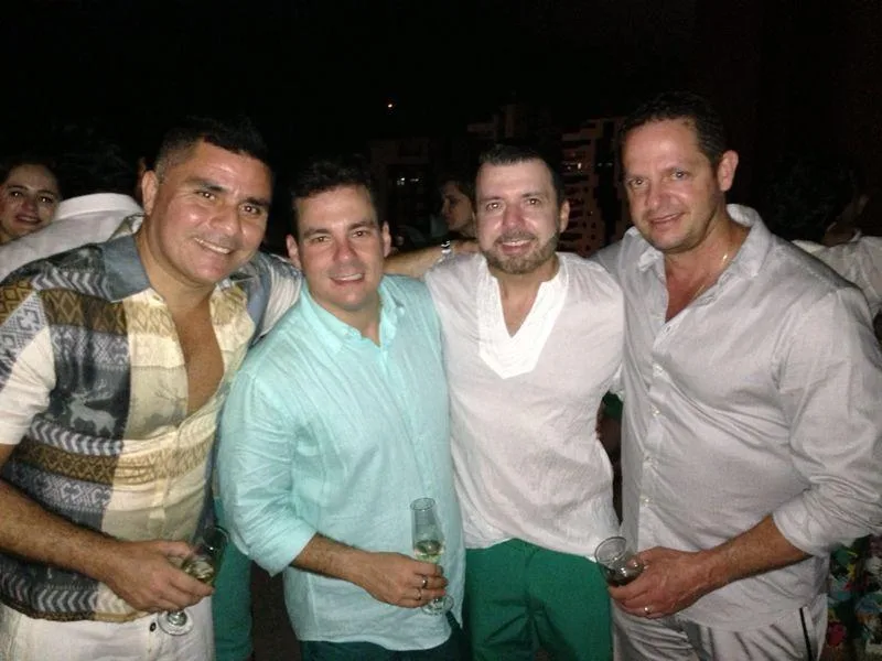 Luciano Vidal Jr., Miguel Filho, César Martins, Tony Pinho