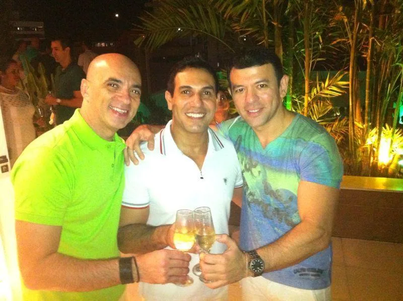 Mannu Gomes, Adaílson Vieira e Alan Carvalho