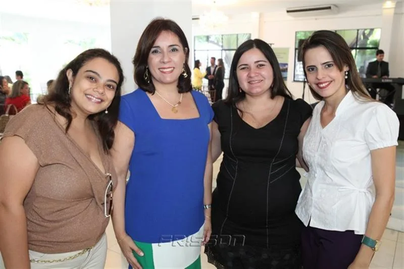 Danielle Lima, Mailu Alvarenga, Liduina Figueiredo e Eliana Mareiro